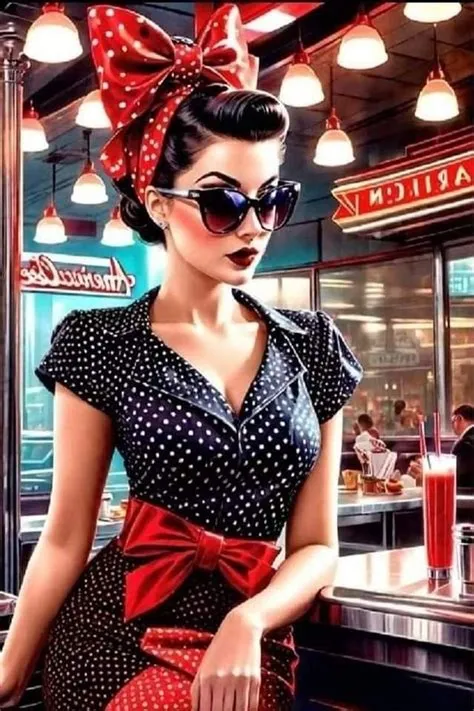 by Berta on Vintage | Pin up outfits, Retro fashion, Rockabilly fashion