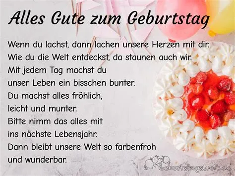 Geburtstagswünsche für Kinder - 50 Sprüche & Bilder für Kids