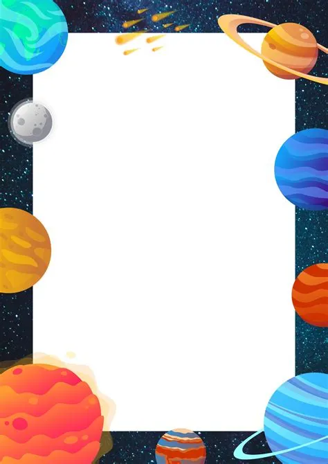 Bordures De Page Scientifiques Bordure Géométrique De Technologie