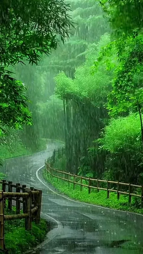 Heavy rain thunderstrom sounds | Rain and thunder, Rain and ...