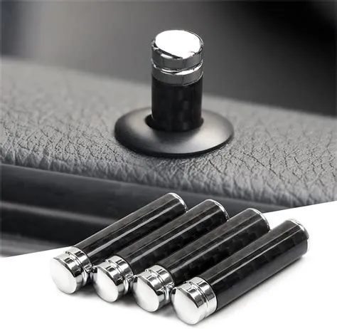 CGEAMDY Auto Türverriegelungsknopf - 4 Stück Türverriegelungsstift ...