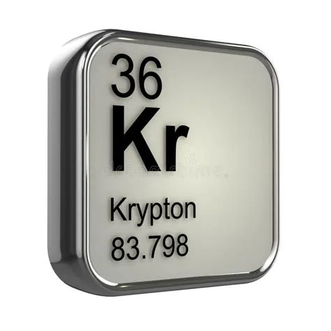 3d Krypton element stock illustration. Illustration of school - 39032865