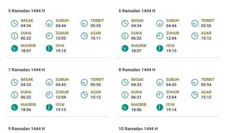 Jadwal Puasa 2023 Jember, Waktu Imsak dan Buka Puasa Hari Ini Hingga ...