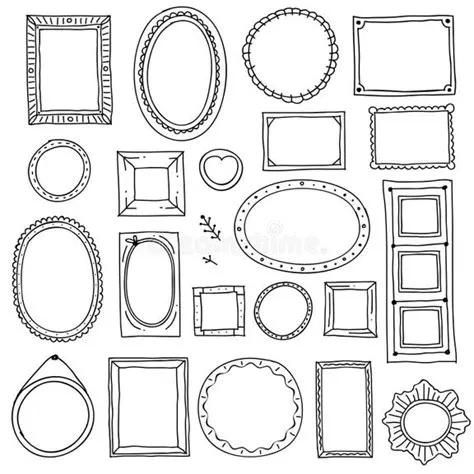 Drawn Oval Frames Stock Illustrations – 2,752 Drawn Oval Frames Stock ...