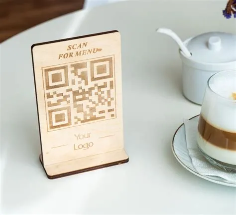 Restaurant QR Code, Qr Menu Stand, Qr Code Menu Sign, Custom Qr Code ...