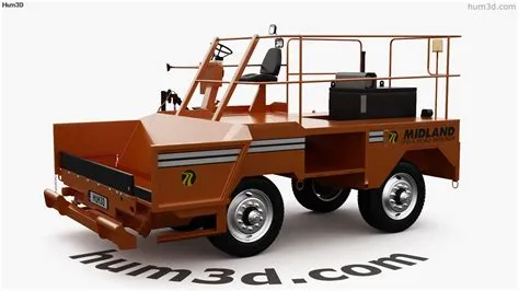 360 view of Midland SPD-6 Road Widener 2024 3D model - 3DModels store