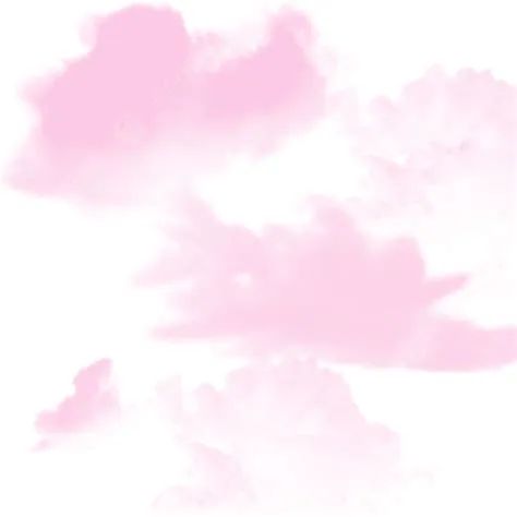 Cloud Free PNG Transparent, Pink Cloud Vector Matting Free Element ...