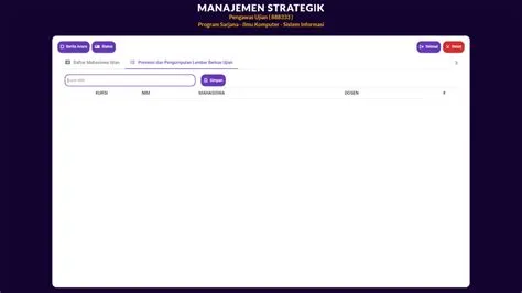 Panduan Presensi Ujian Untuk Pengawas UAS Amikom Yogyakarta - FAQ AMIKOM