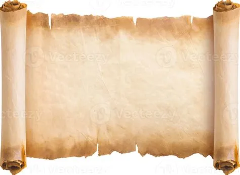old parchment paper scroll sheet vintage aged or texture background ...