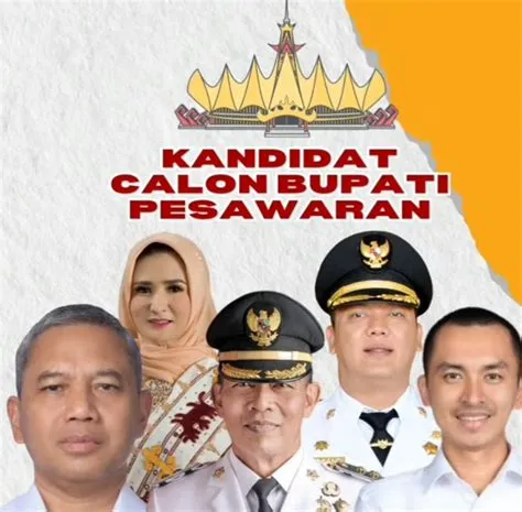 Ini Dia Nama dan Wajah Bakal Calon Bupati Pesawaran 2024-2029 ...