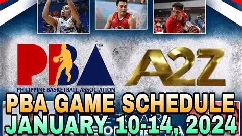 ๐ด PBA GAMES SCHEDULE | JANUARY 10-14, 2024 | PBA COMMISSIONER'S CUP ...