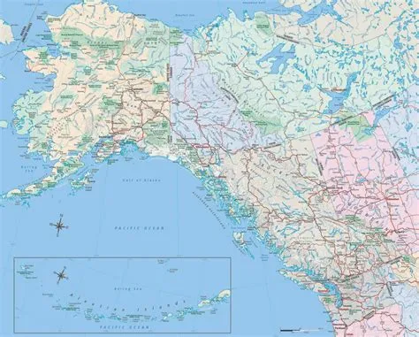 Map of Alaska - The Best Alaska Maps for Cities and Highways