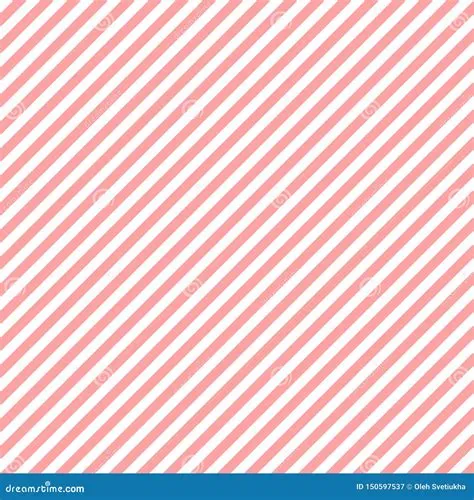 Diagonal Pink Lines on White Background. Abstract Pattern with Diagonal ...
