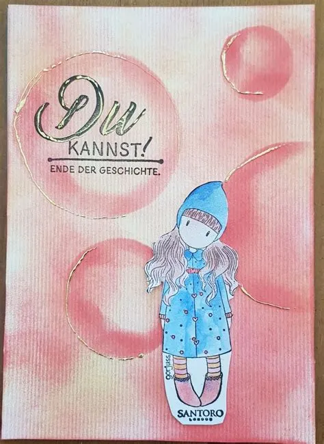 Stempel Karte mit Gonis und Santoro | Enamel pins, Accessories