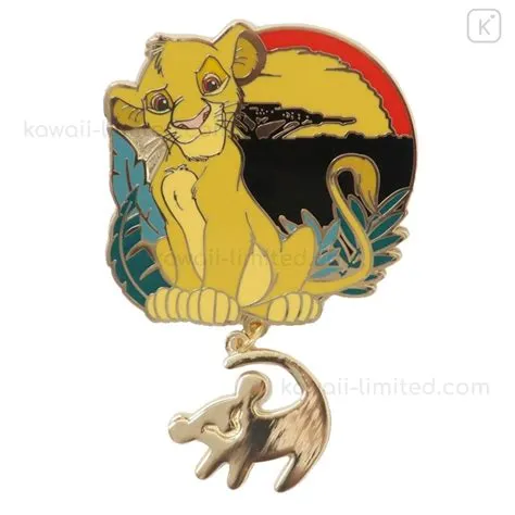 Japan Disney Pin Badge - Lion King | Kawaii Limited