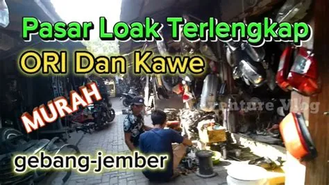 Pasar Loak Terbesar Terlengkap di gebang-jember ORI dan Kawe tersedia ...