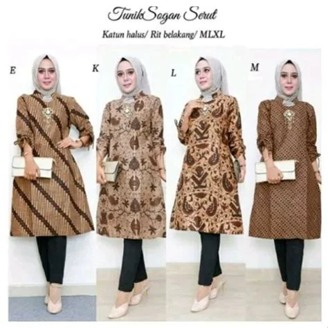 Model Baju Batik Cantik Terbaru Tren dan Inspirasi - AtjehUpdate.com
